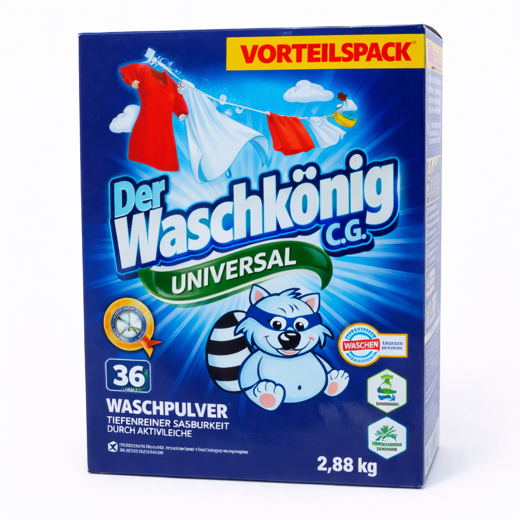 Der Waschkönig proszek do prania uniwersalny 2,88kg