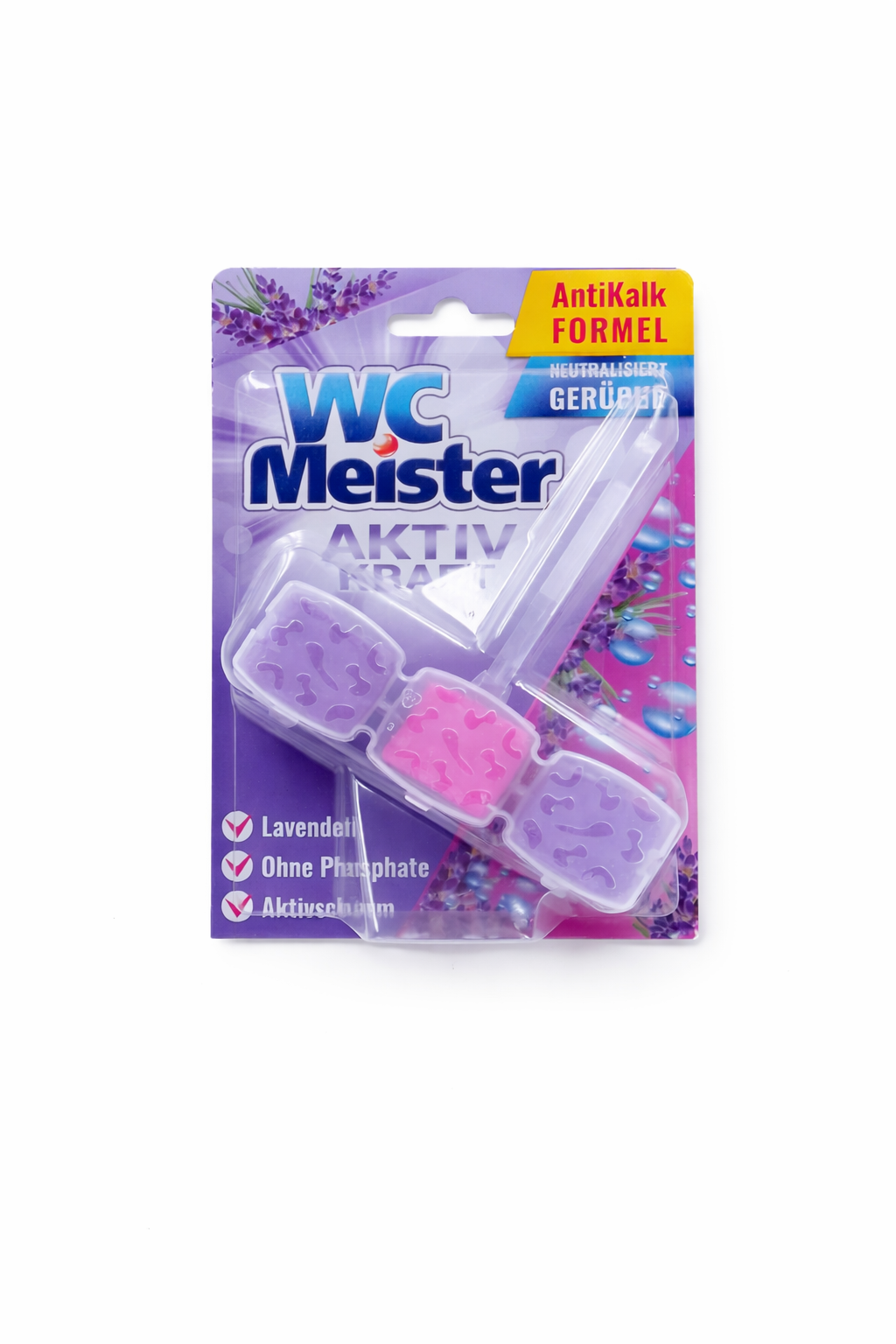 WC Meister Aktiv Kraft Lawenda - niemiecka zawieszka do toalety