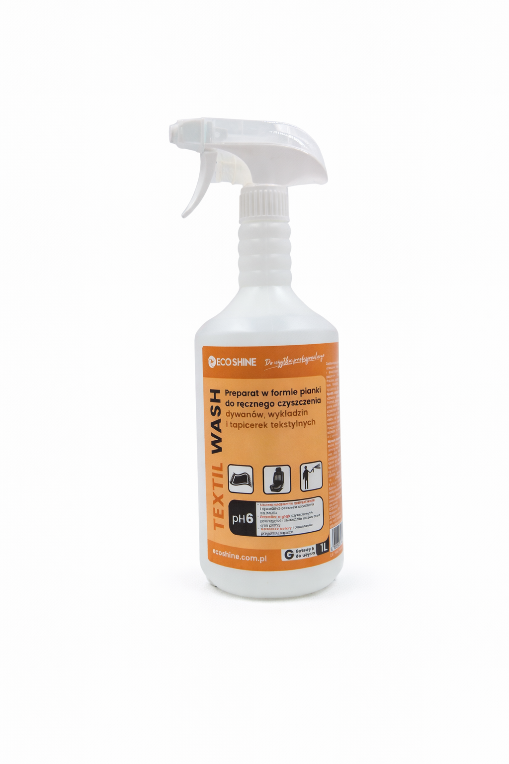 Eco Shine Textil Wash 1l - Pianka czyszcząca do tapicerki