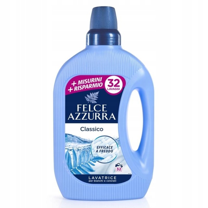 Felce Azzurra Classico 32 prań 1,595l- żel do prania uniwersalnego
