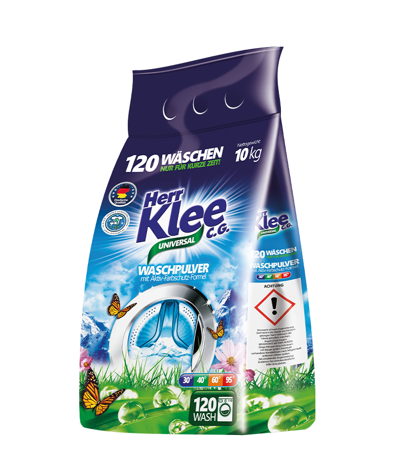 Herr Klee Universal 10 kg – proszek do prania uniwersalny