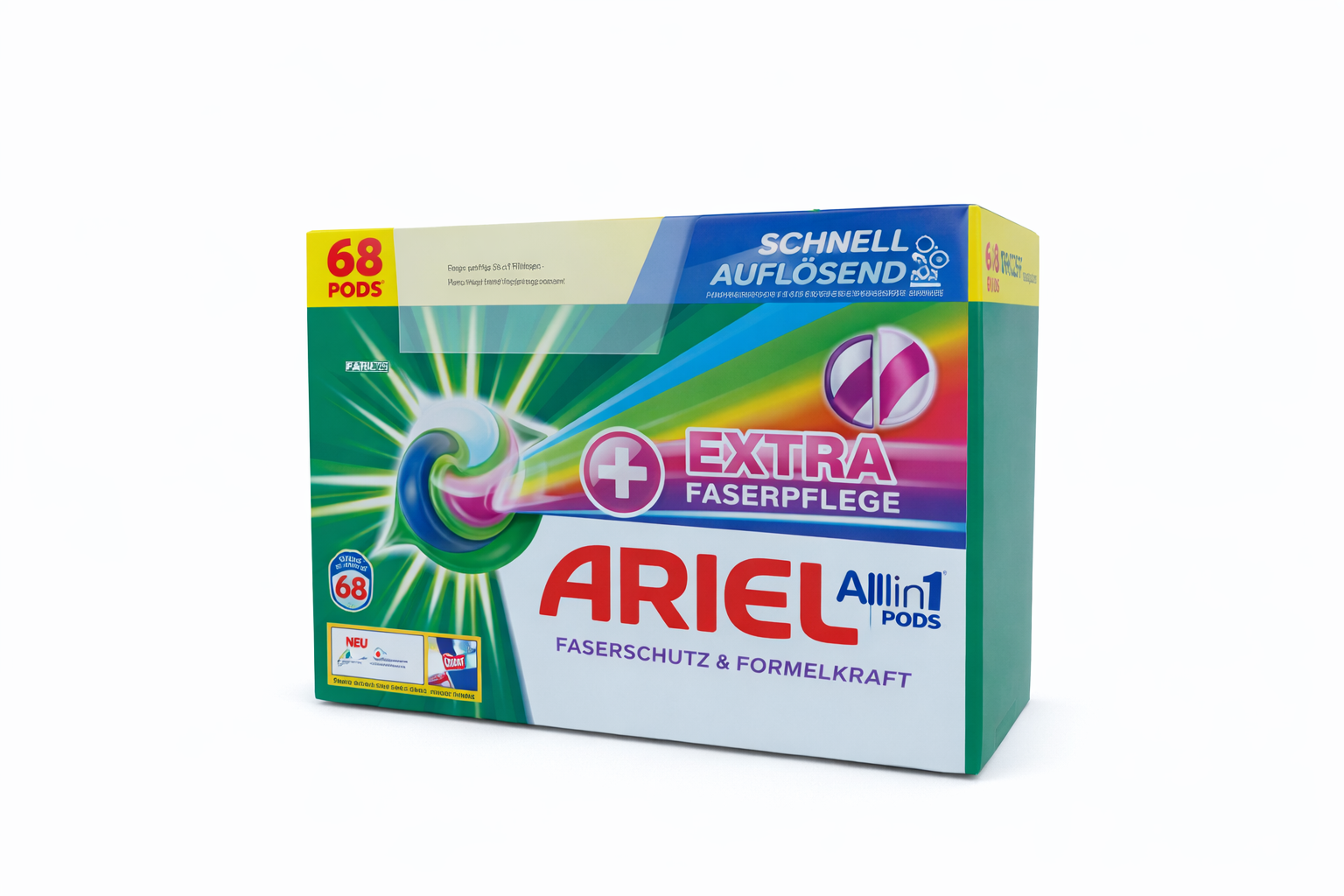 Kapsułki do prania Ariel Color +Extra 68prań