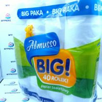 Papier toaletowy Almusso Big 3-warstwowy – 40 rolek