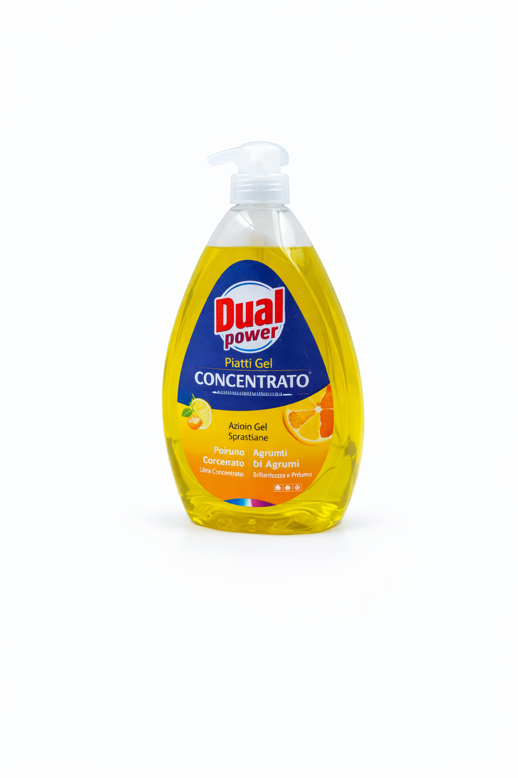 Dual Power Agrumi 1000 ml – cytrusowy płyn do naczyń