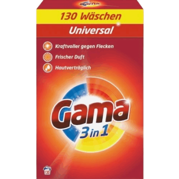 Gama Proszek do Prania Uniwersalny 7,8kg (130 Prań)