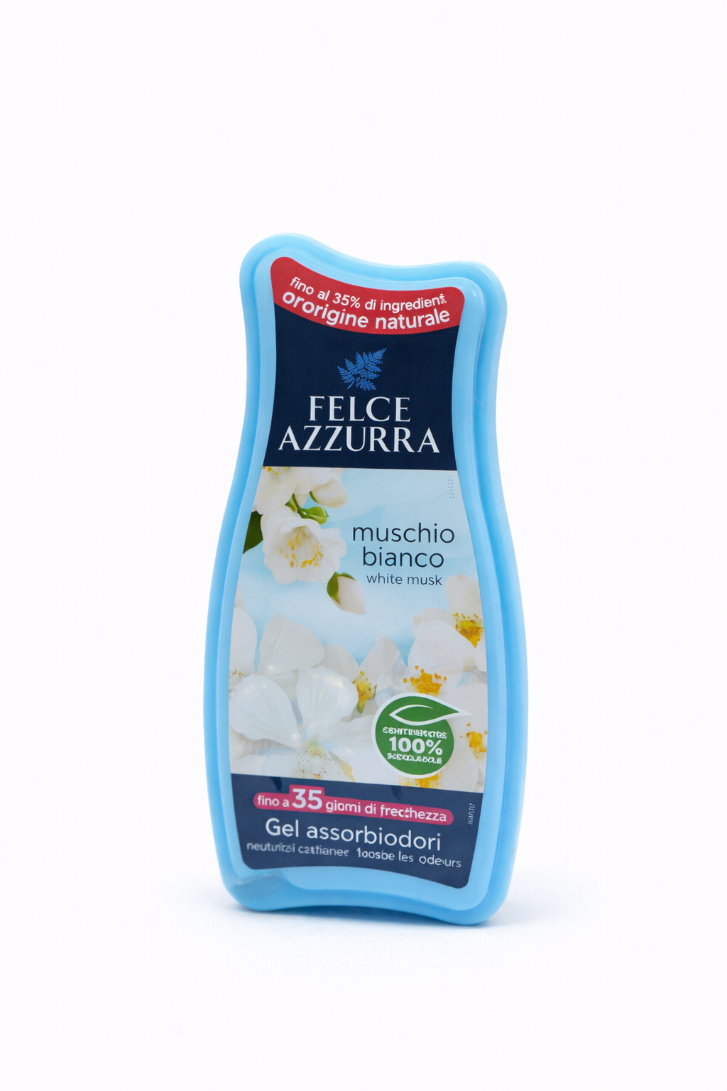 Felce Azzurra White Musk 140 g – odświeżacz powietrza w żelu