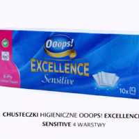 Chusteczki Higieniczne Ooops! excellence Sensitive 4 Warstwy