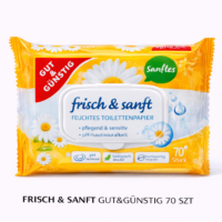 Papier nawilżony zapachowy RUMIANEK Gut&Günstig 70 szt