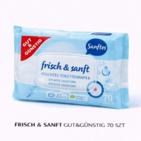 G&G EDEKA Nawilżony Papier Toaletowy 70 Sztuk Niemiecki DE