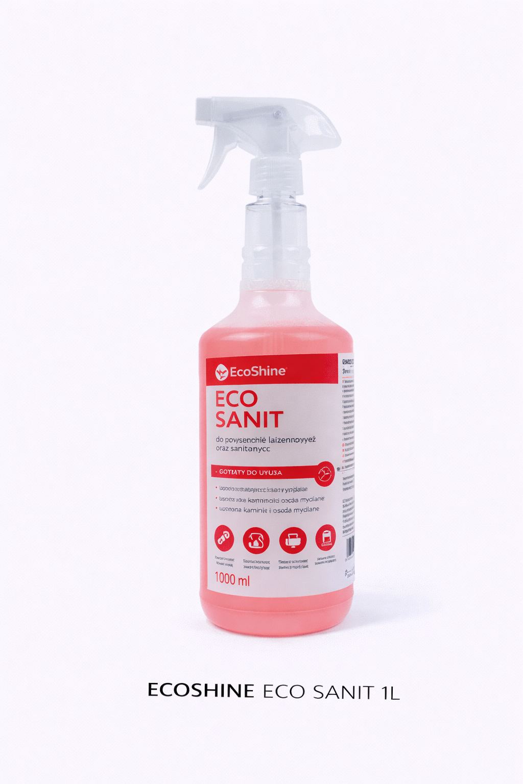 EcoShine Eco Sanit 1l – pianka do czyszczenia łazienki