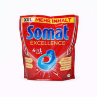 Somat kapsułki do zmywarki Excellence 4w1, XXL 47 szt. z NIEMIEC