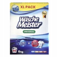 WäscheMeister Universal 6 kg – wszechstronny proszek do prania białego i kolorowego