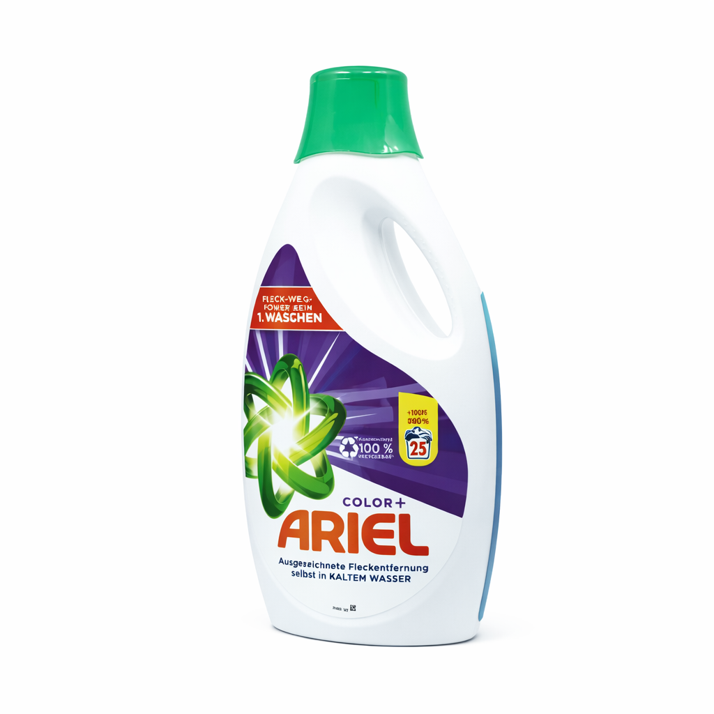 ARIEL detergent w płynie Color+, 1,250 litra - 25 WL