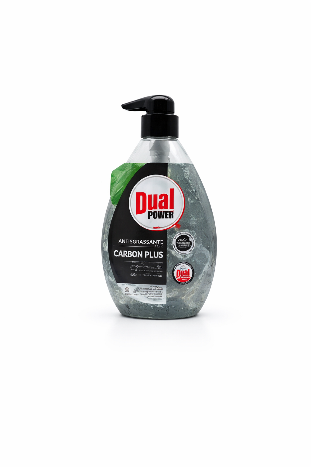 Płyn do mycia naczyń Dual Power Carbon Plus 600ml