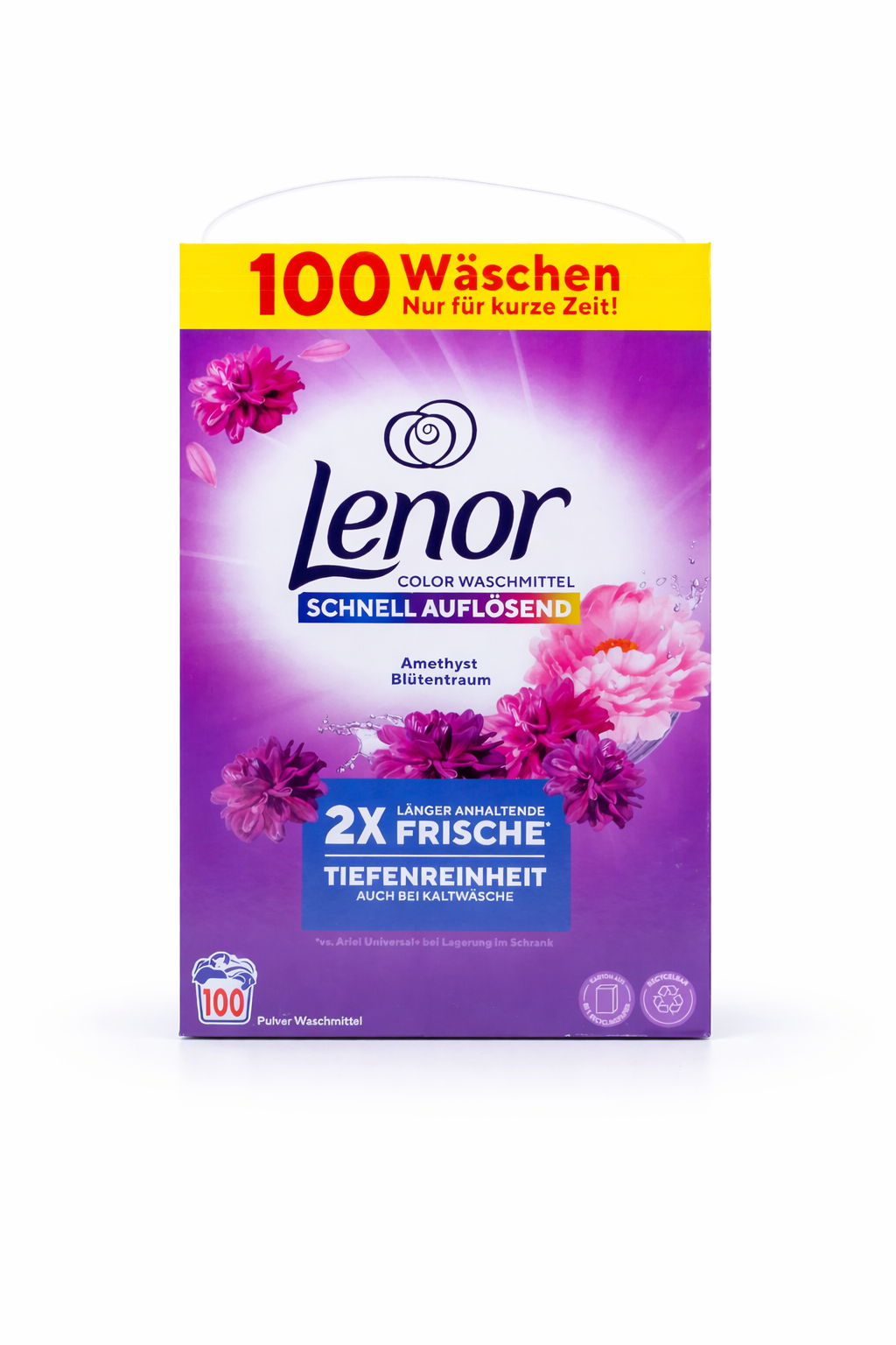 Lenor COLOR BLÜTENTRAUM proszek do prania KWIATOWY SEN 100 p 6 kg NIEMIECKI