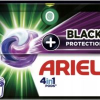 ARIEL BLACK PROTECTION kapsułki do prania czarnych i ciemnych tkanin 10szt