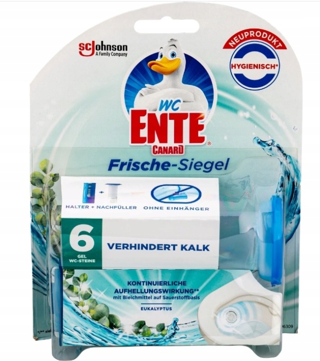 ENTE WC KRĄŻKI ŻELOWE DO WC ZAPACH EUKALIPTUS 36ML