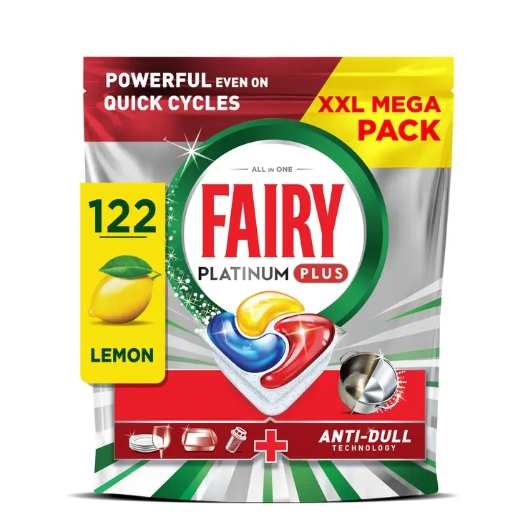 Kapsułki Do Zmywarki Platinum Plus Lemon 122 szt